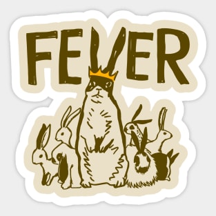 Rabbit Fever Sticker